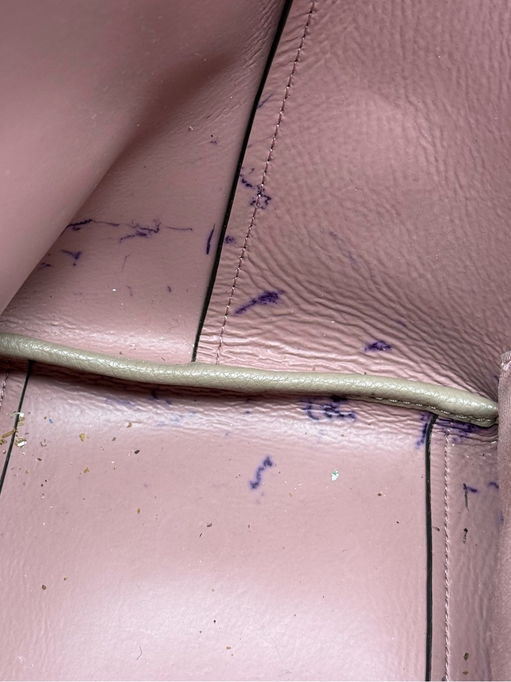 Coach Pebbled Leather Tote in Taupe - Picture 13 of 16